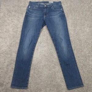 AG Adriano Goldschmied Jeans Mens 30x34 Blue Tellis Modern Slim Japan Denim Pant